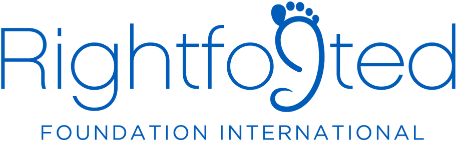 Rightfooted Foundation logo